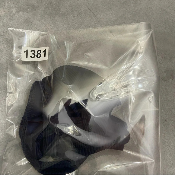 Frankie's Bikinis Cole Ribbed Bikini Top Navy 21381 - Picture 6 of 6